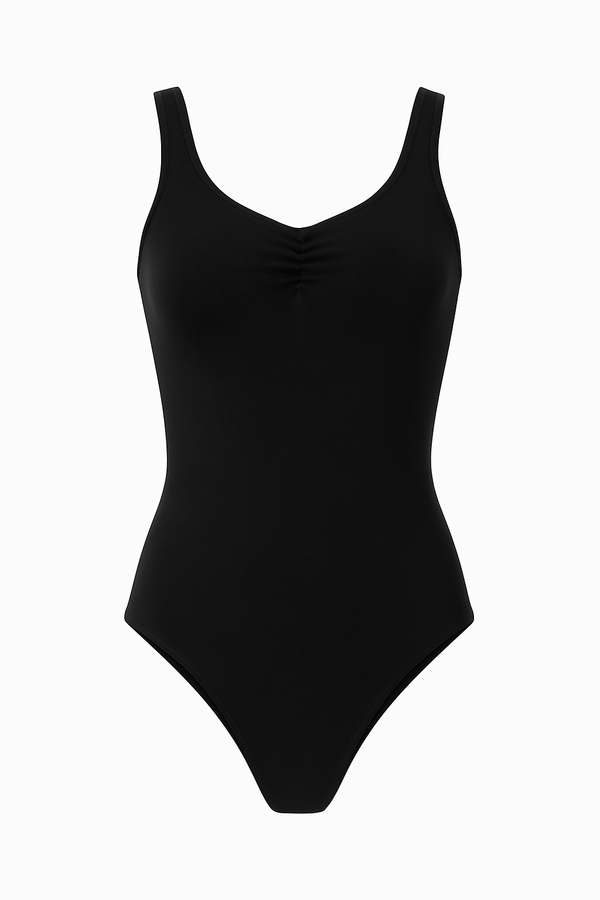 Organic Cotton Wide Strap Leotard